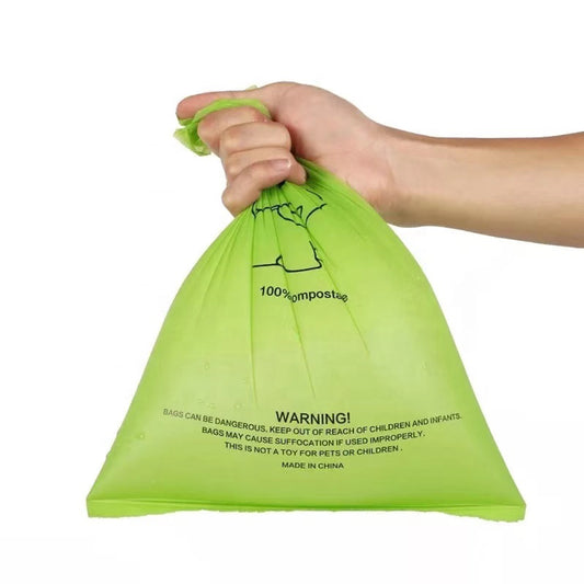 Design Custom Logo Hdpe And D2w Green Biodegradable Pet Waste Dog Poop Bag